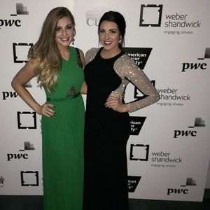 Xscape Illusion Dress - Black, Silver and Gold